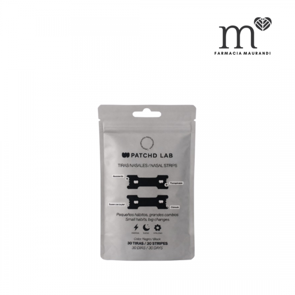 PATCHD LAB TIRAS NASALES NEGRAS 15 TIRAS