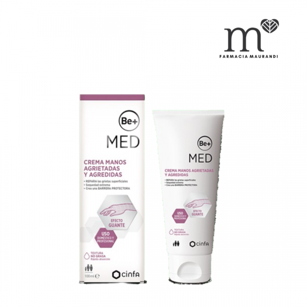BE+ MED CREMA DE MANOS AGRIETADAS Y AGREDIDA 100ML
