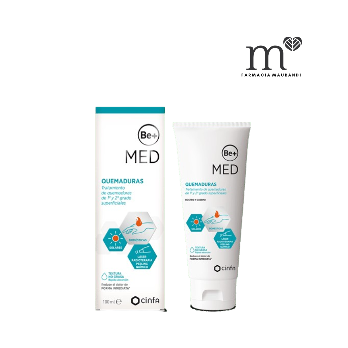 BE+ MED QUEMADURAS 40ML