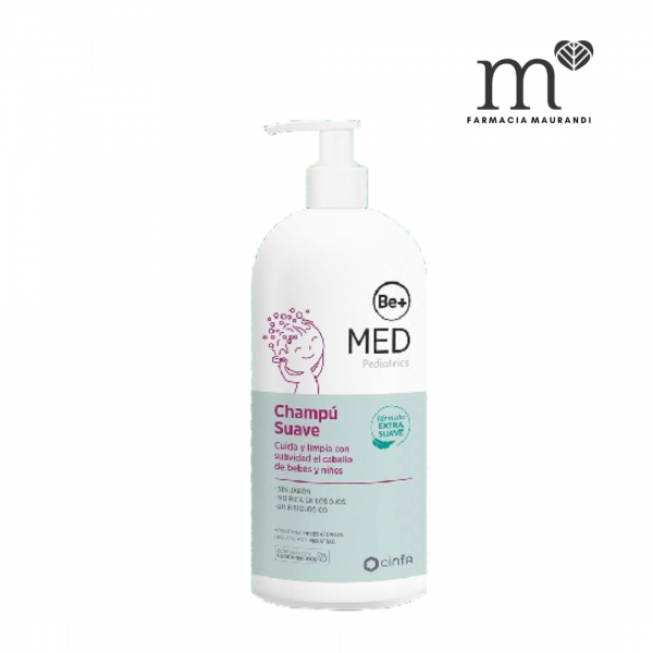 BE+ MED PEDIATRICS CHAMPU SUAVE SIN JABON 300ML