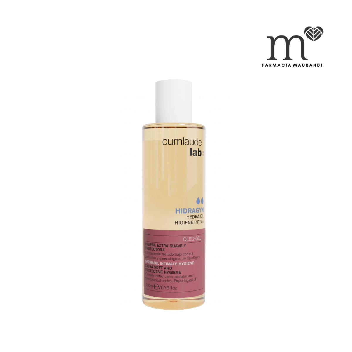 CUMLAUDE LAB HIDRAGYN HYDRA OIL HIGIENE ÍNTIMA...