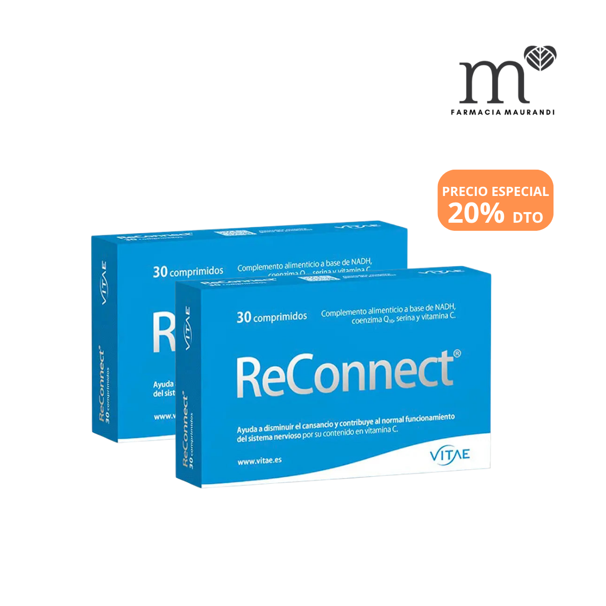VITAE PACK RECONNECT 2 x 30 COMPRIMIDOS