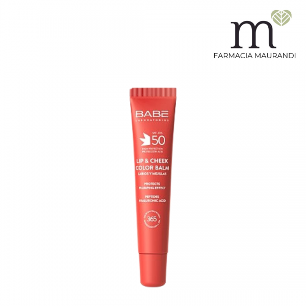 BABE LIP & CHEEK COLOR BALM CORAL SPF50 20ML
