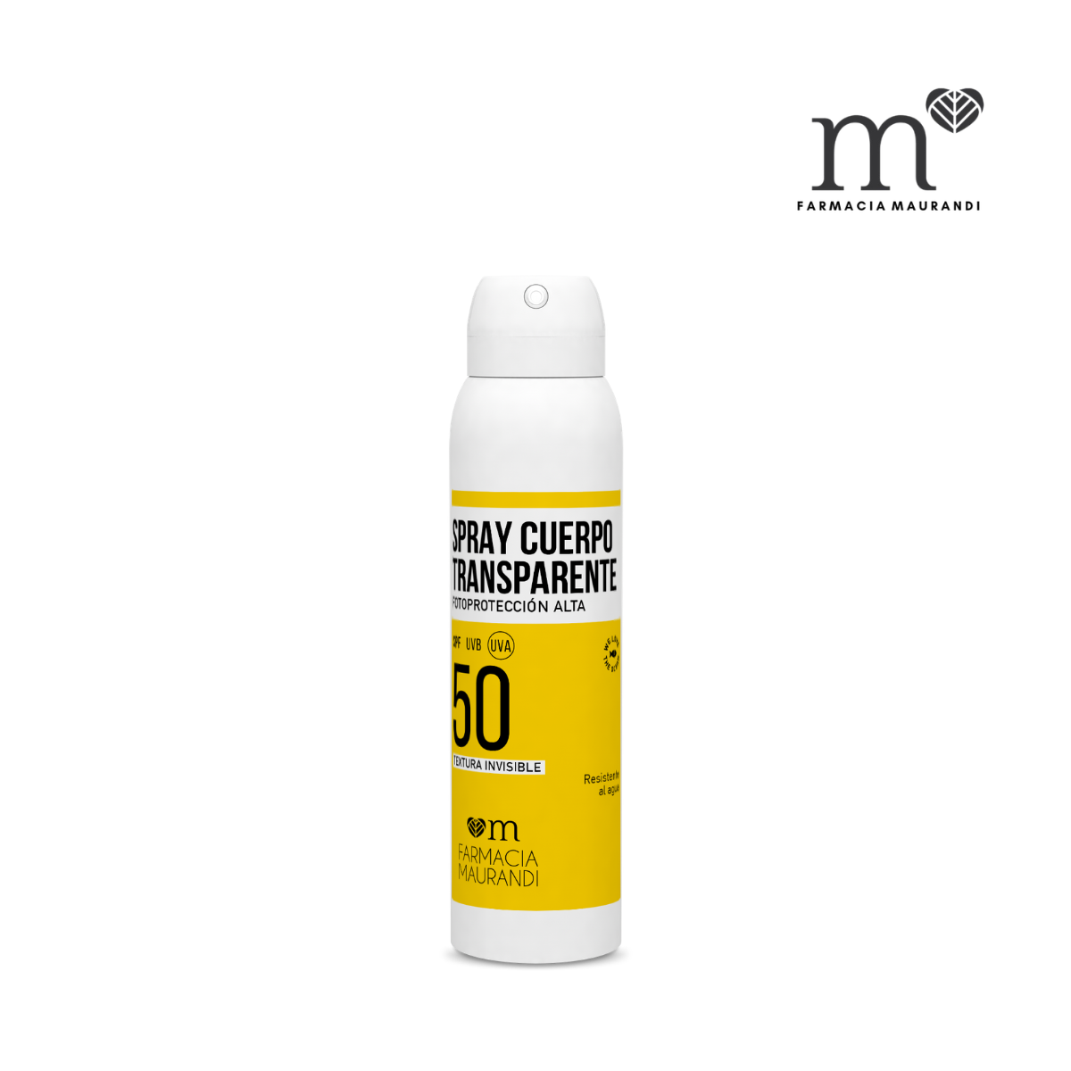 FM SPRAY CUERPO TRANSPARENTE SPF50 100ML...