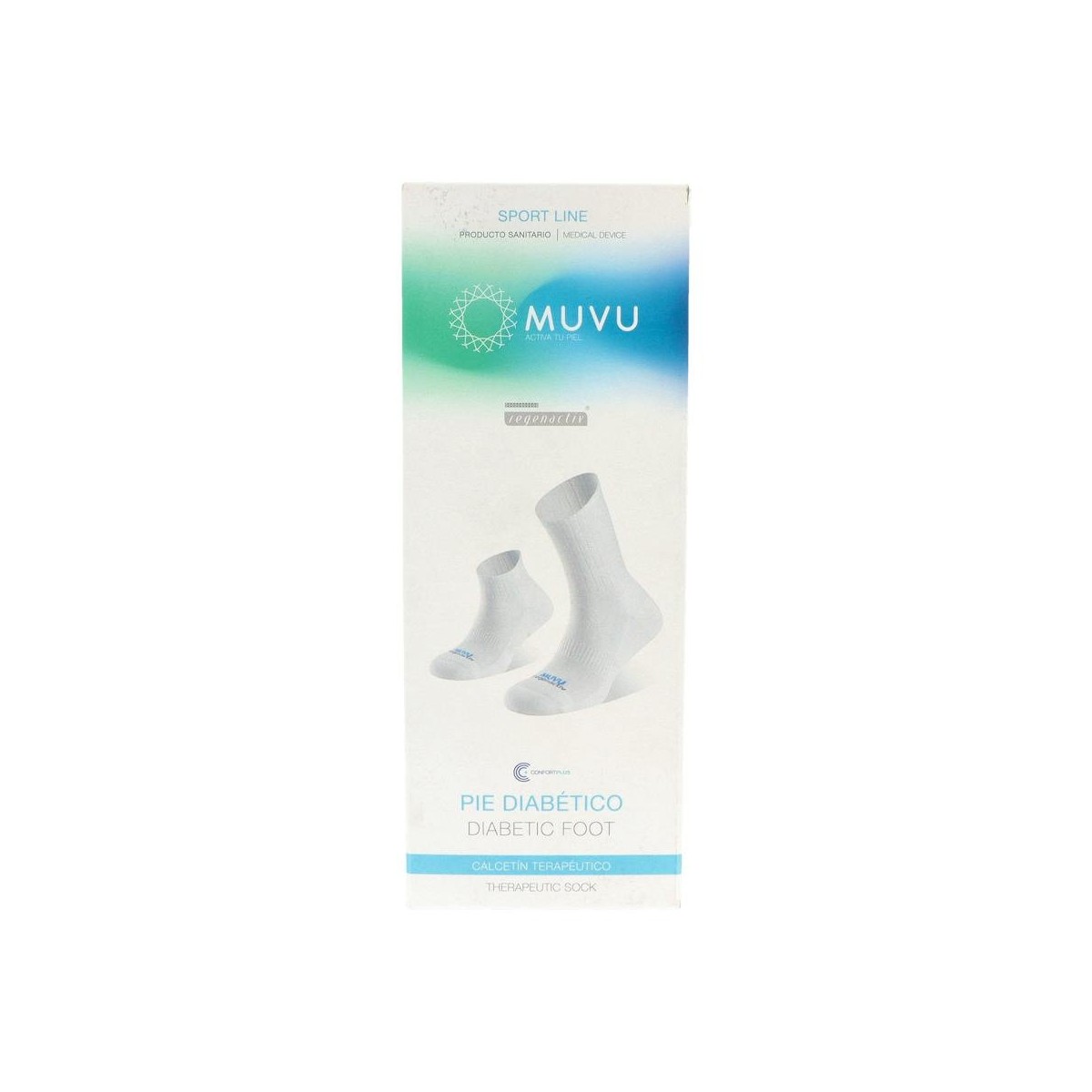 CALCETIN SIROS PIE DIABETICO BLANCO T/S 35-38
