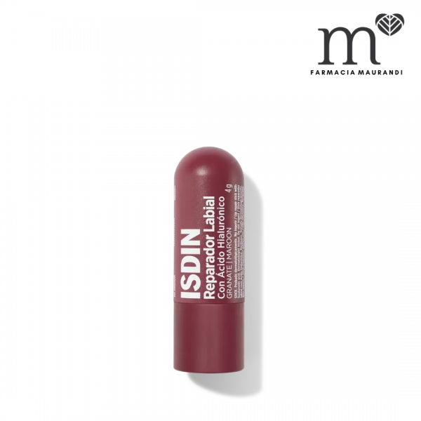 ISDIN REPARADOR LABIAL COLOR GRANATE EN BARRA 4G