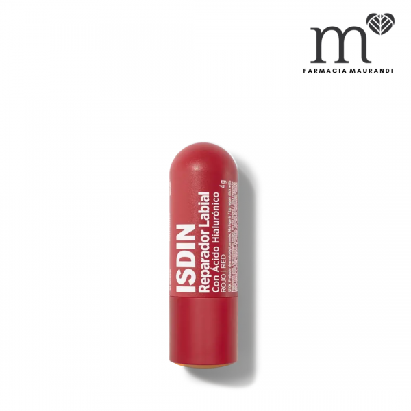 ISDIN REPARADOR LABIAL COLOR ROJO EN BARRA 4G