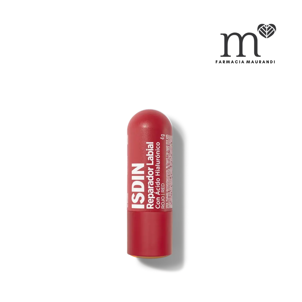 ISDIN REPARADOR LABIAL COLOR ROJO EN BARRA 4G