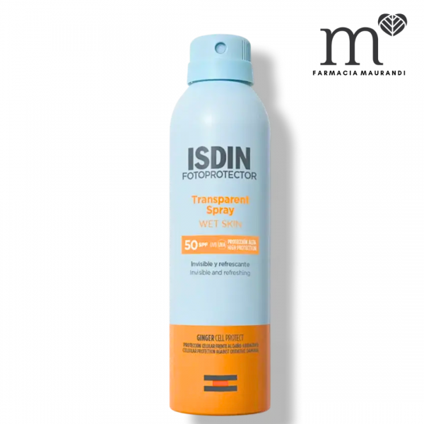 ISDIN TRANSPARENT SPRAY WET SKIN SPF50 250ML