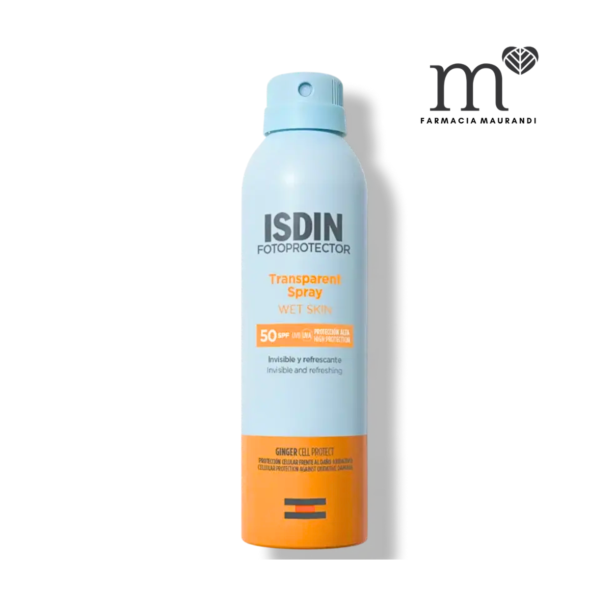 ISDIN TRANSPARENT SPRAY WET SKIN SPF50 250ML