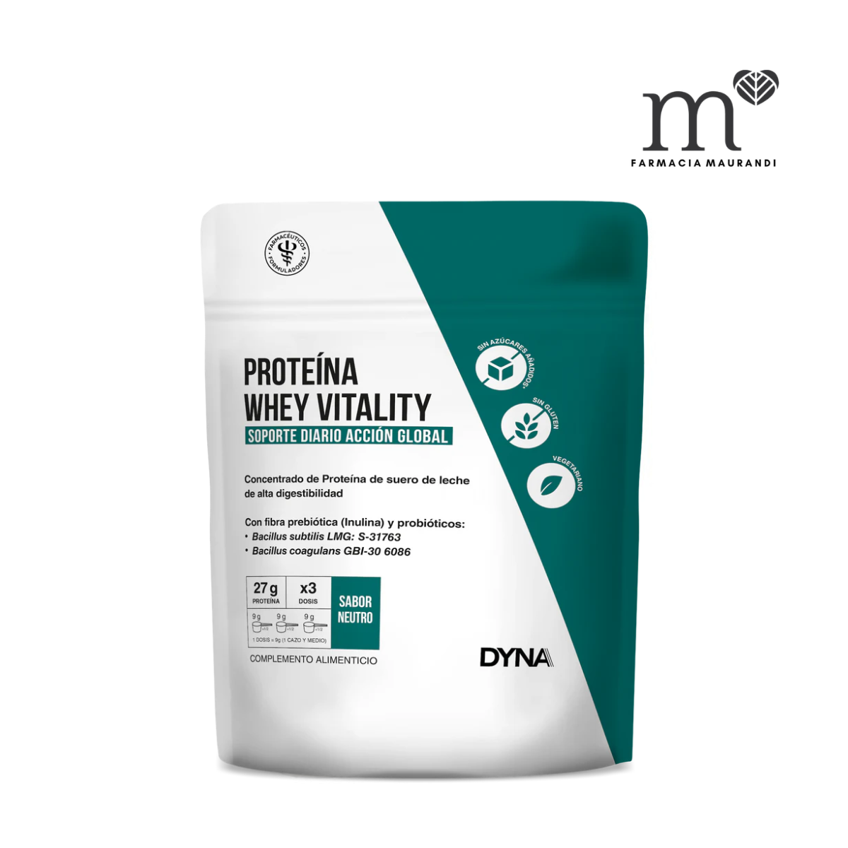 DYNA PROTEINA WHEY VITALITY NEUTRO 500G