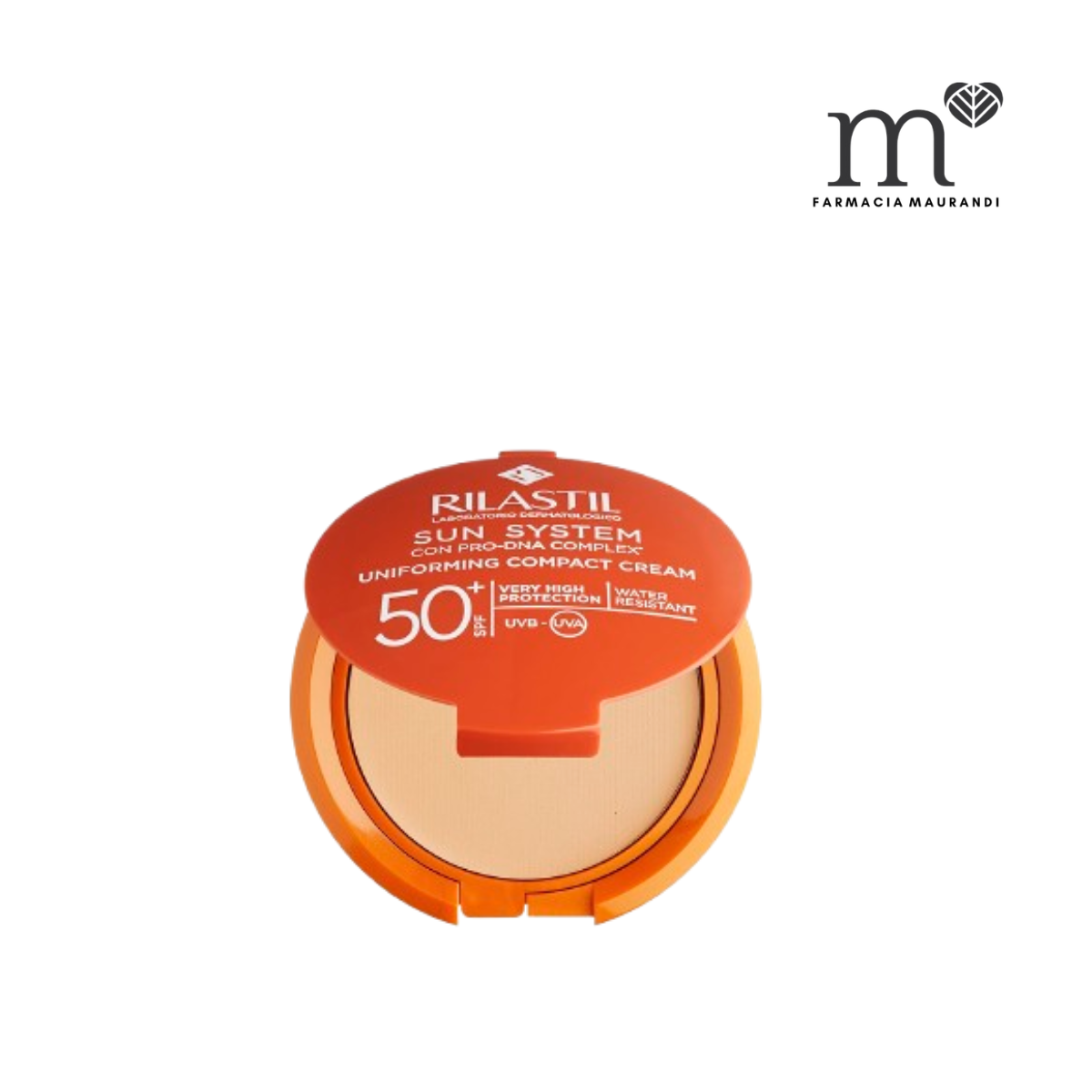 RILASTIL SUN SYSTEM COMPACTO COLOR BEIGE SPF50+...
