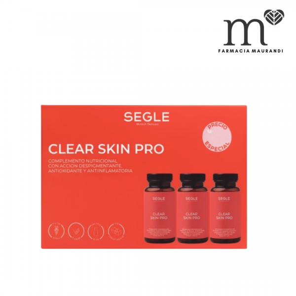 SEGLE CLEAR SKIN PRO CAPSULAS PACK DE 3 MESES