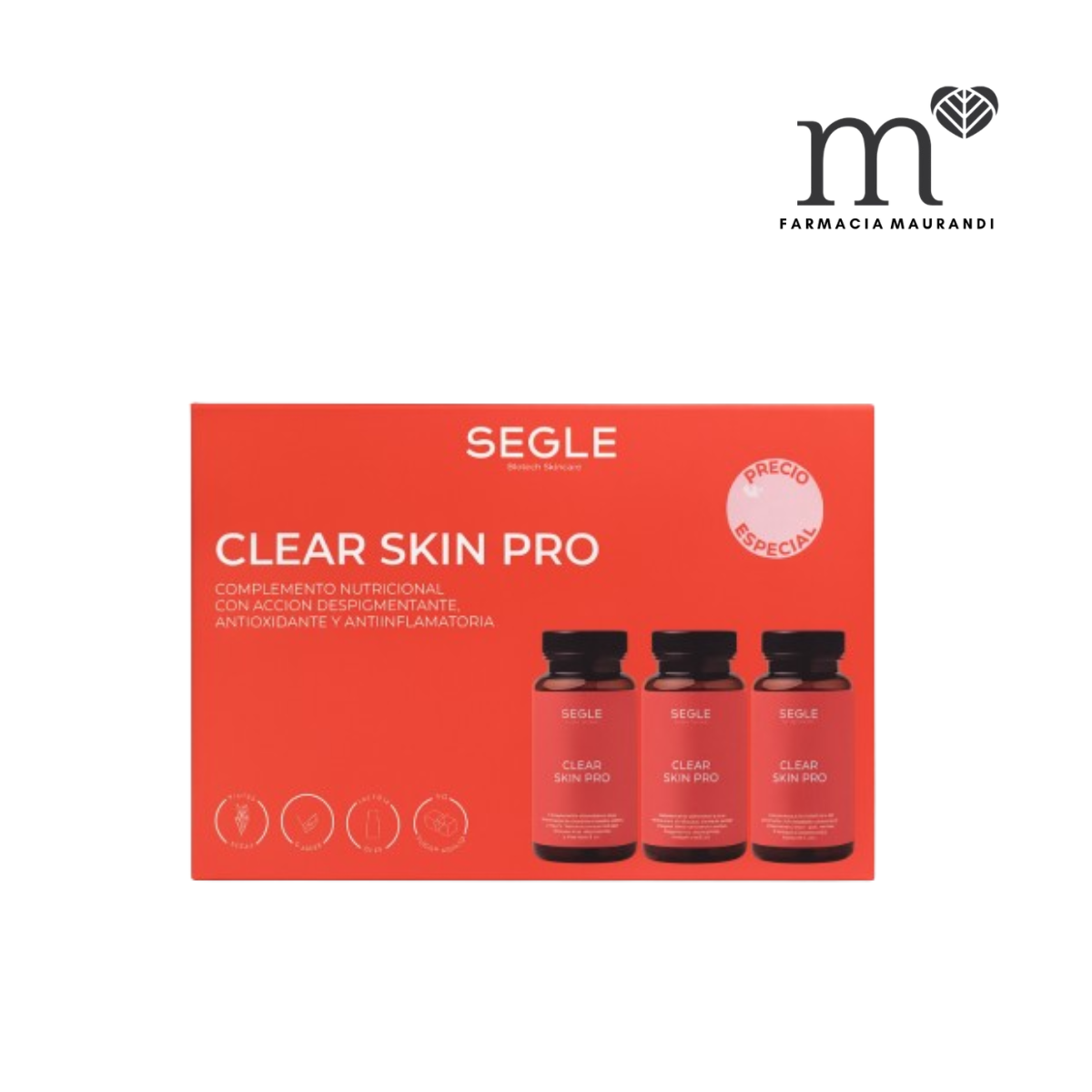 SEGLE CLEAR SKIN PRO CAPSULAS PACK DE 3 MESES