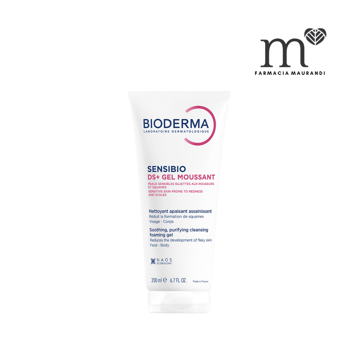BIODERMA SENSIBIO DS+ GEL MOUSSANT 200ML
