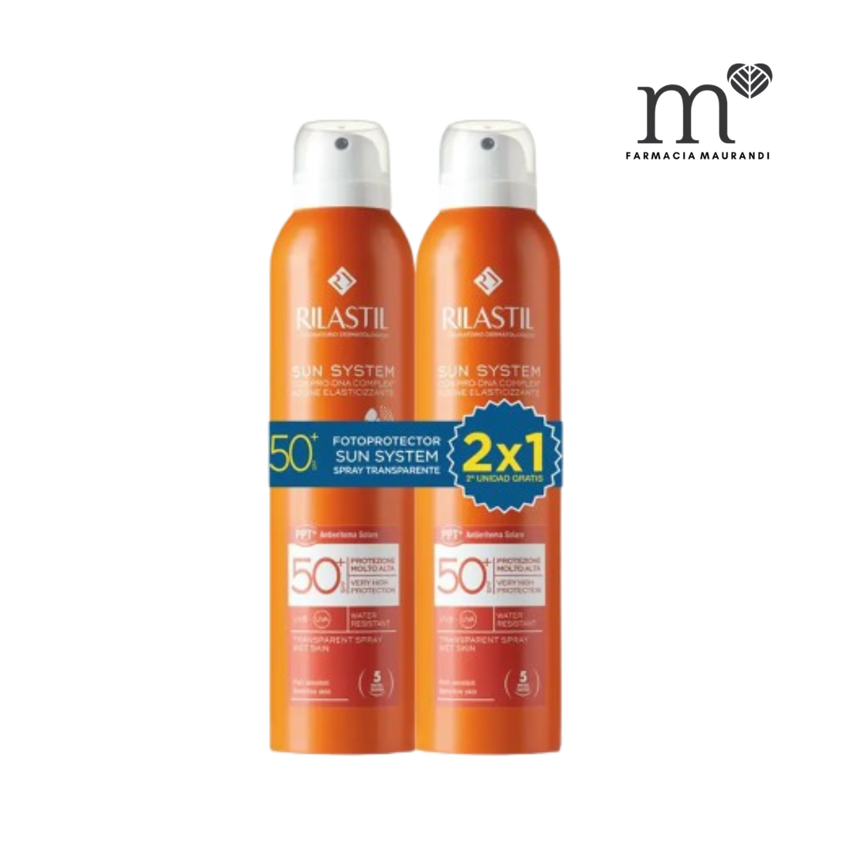 RILASTIL SUN SYSTEM DUPLO SPRAY TRANSPARENTE...