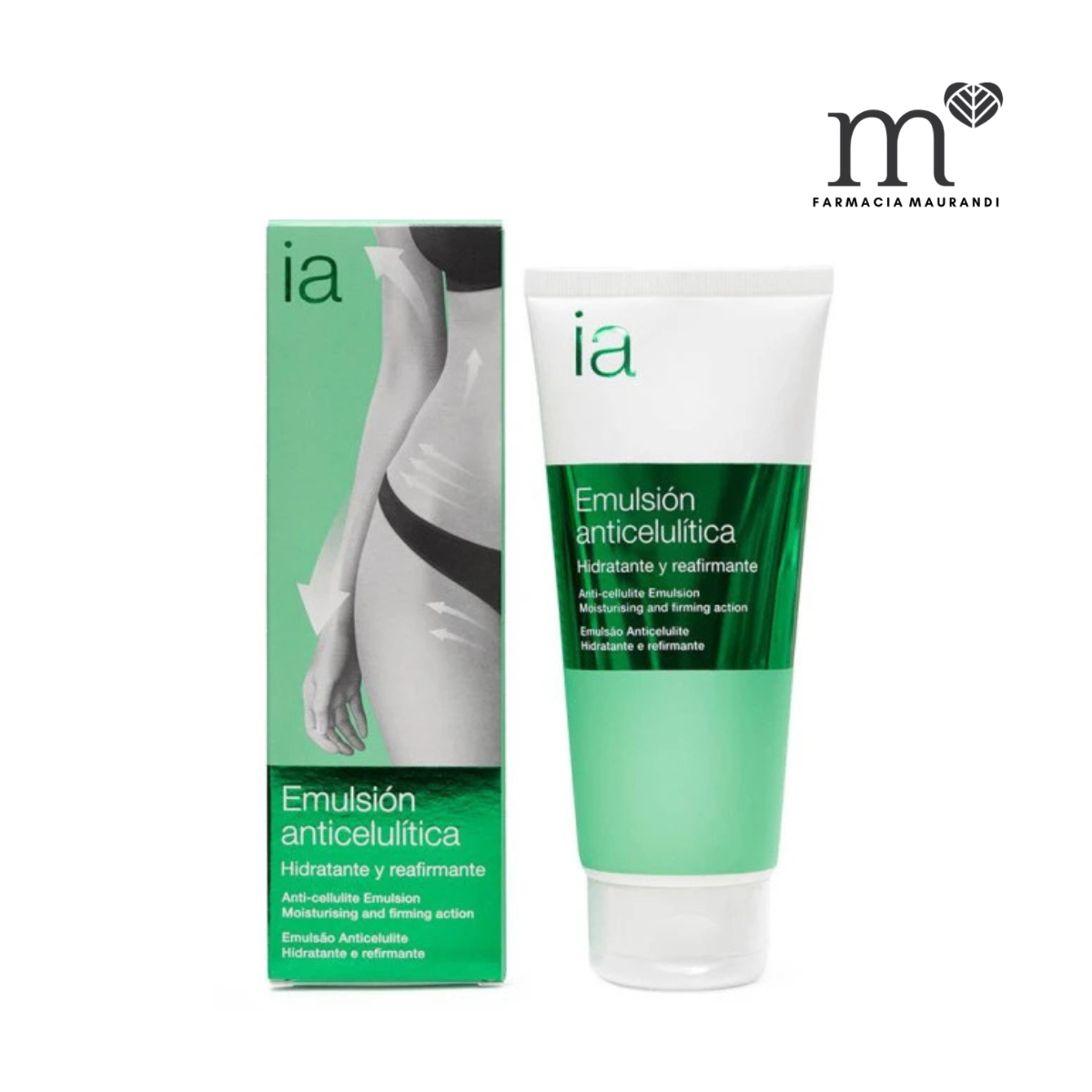 INTERAPOTHEK EMULSION ANTICELULITICA 1TUBO 200 M
