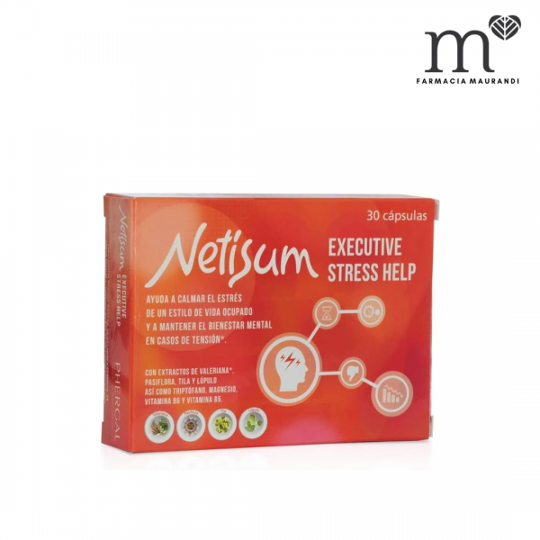 NETISUM EXECUTIVE STRESS HELP 30 CAPSULAS