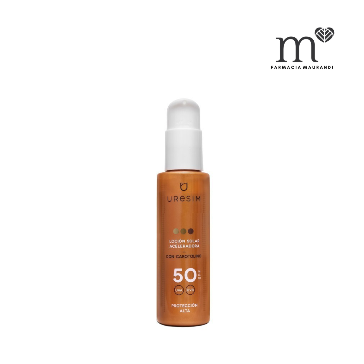 URESIM LOCION ACELERADORA DEL BRONCEADO SPF50...