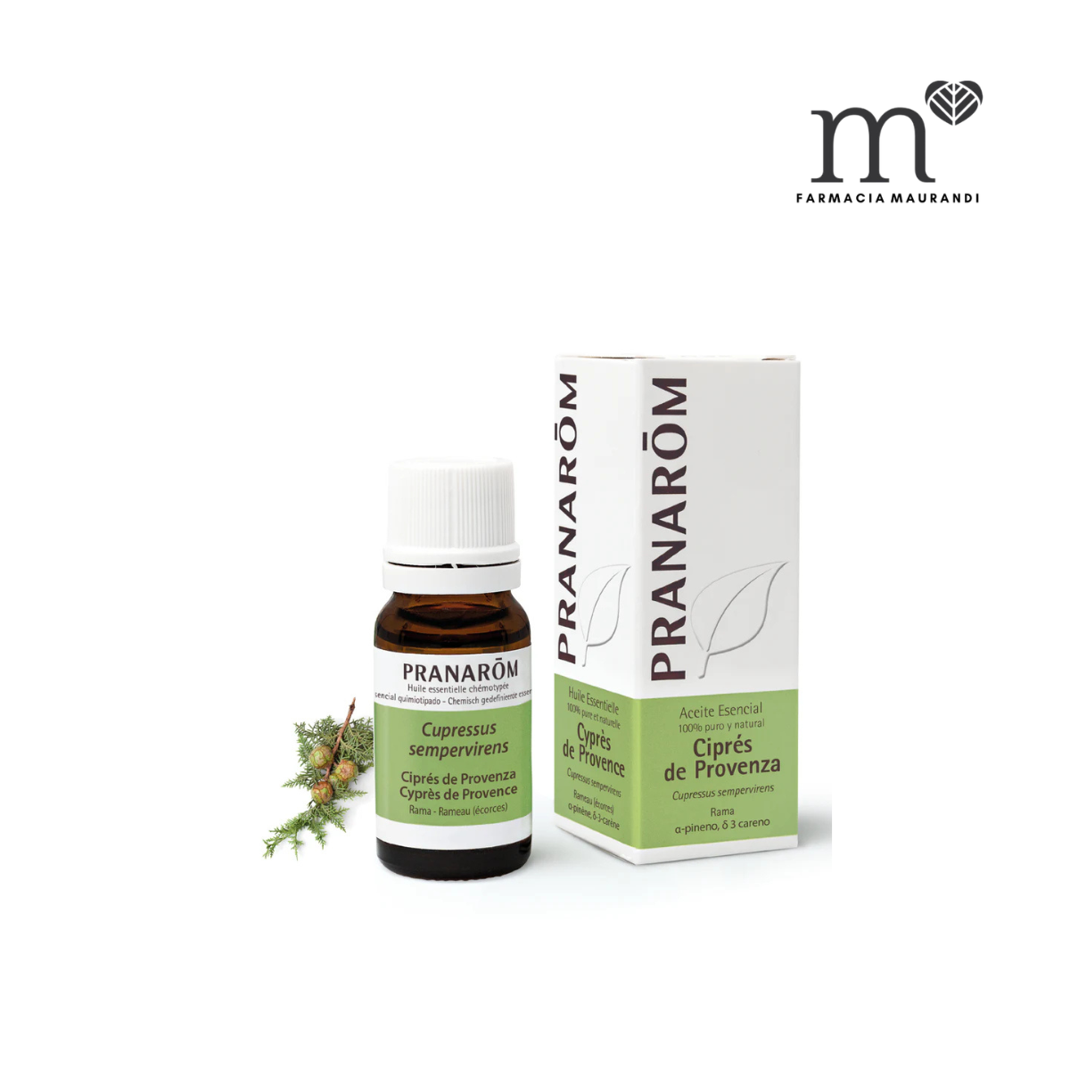 PRANAROM ACEITE ESENCIAL CIPRES PROVENZA 10ML