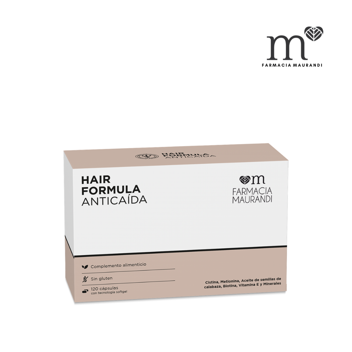 FM HAIR FORMULA ANTICAIDA 120 CAPSULAS