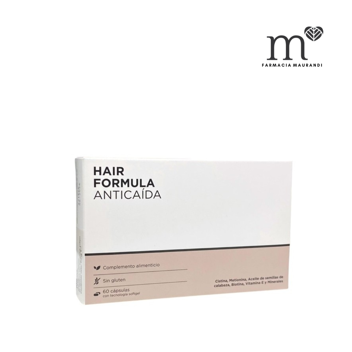 FM HAIR FORMULA ANTICAIDA 60 CAPSULAS