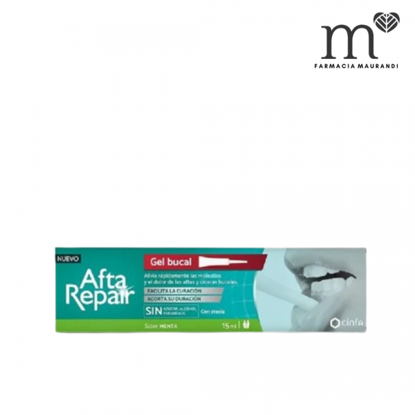 AFTA REPAIR GEL SABOR MENTA 15ML