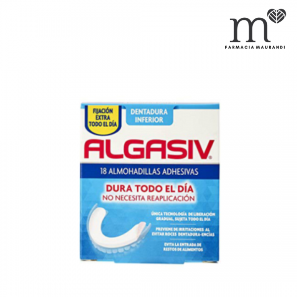 ALGASIV ALMOHADILLA DENTADURA INFERIOR 18U