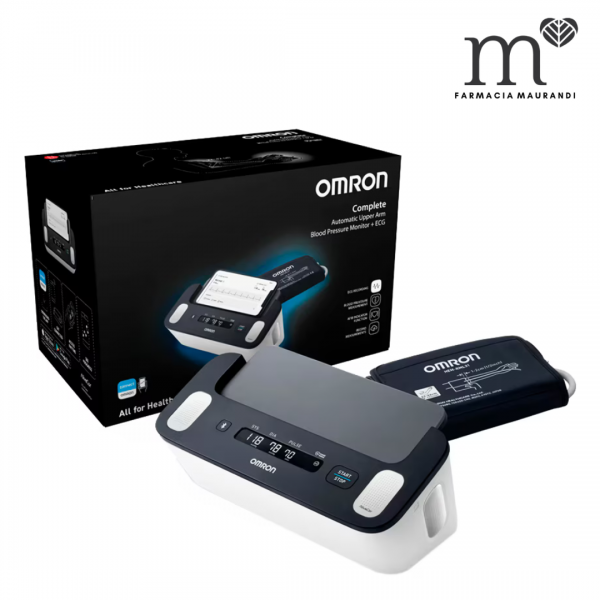 OMRON TENSIOMETRO + ECG AUTOMATICO DE BRAZO