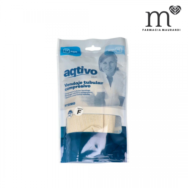 AQTIVO SKIN VENDAJE TUBULAR BEIGE TALLA F