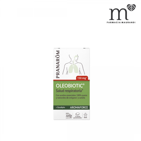 PRANAROM AROMAFORCE OLEOBIOTIC 15 CAPSULAS