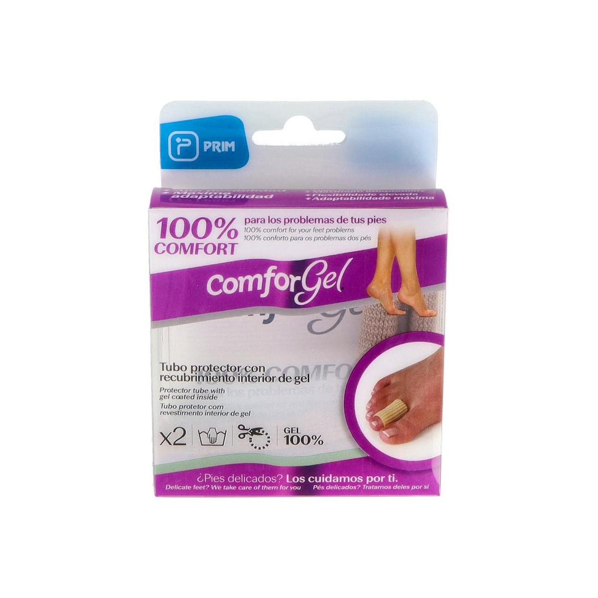 Tubo Comforgel Prim Tejido Mesh Recub Int Gel...