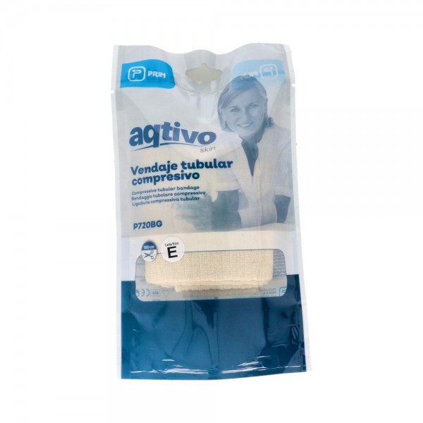 AQTIVO SKIN VENDAJE TUBULAR BEIGE TALLA E