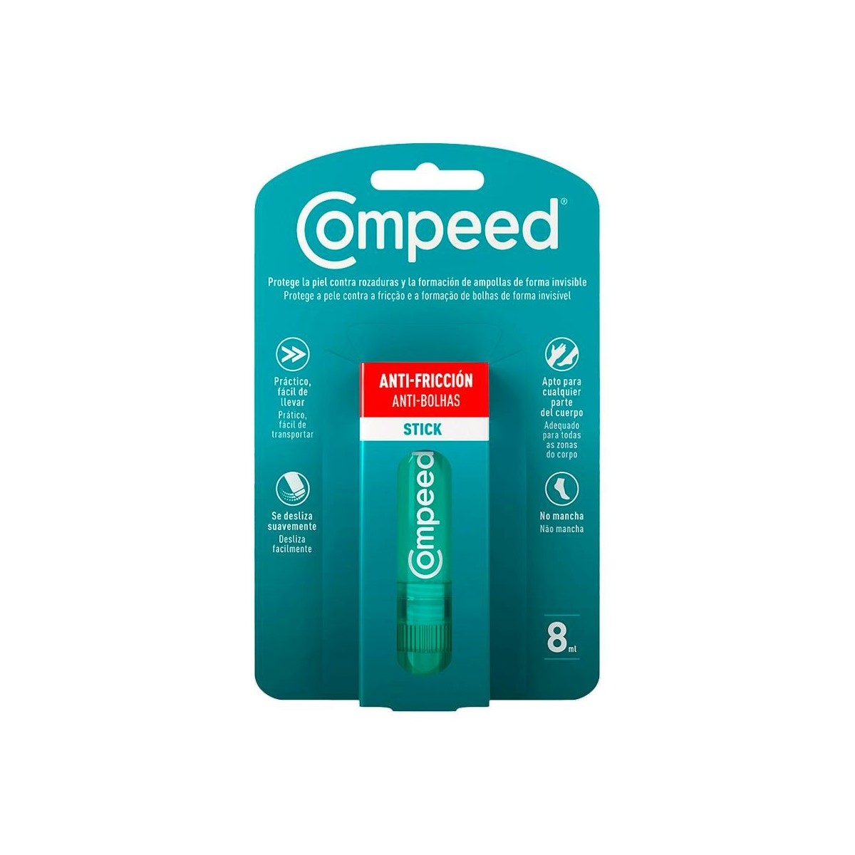 COMPEED STICK ANTI-FRICCION 8/10 ML