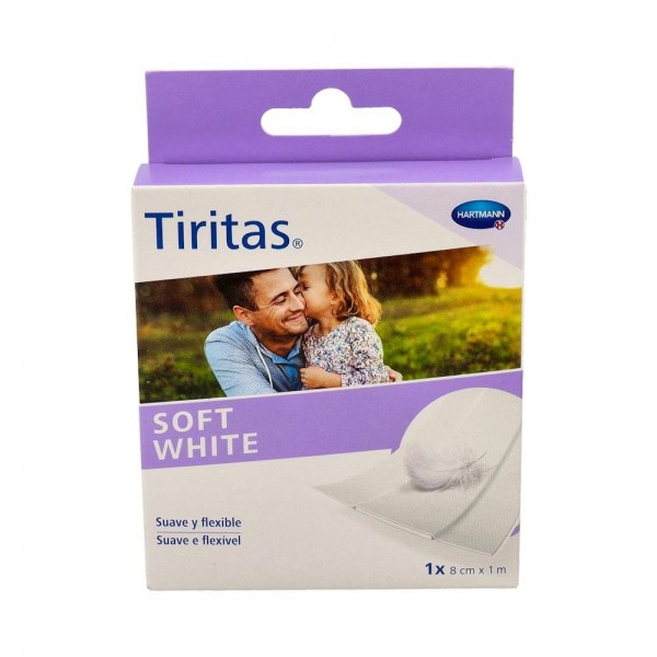 Tiritas Hartmann Sensitive Elas 1Mx8Cm 1U