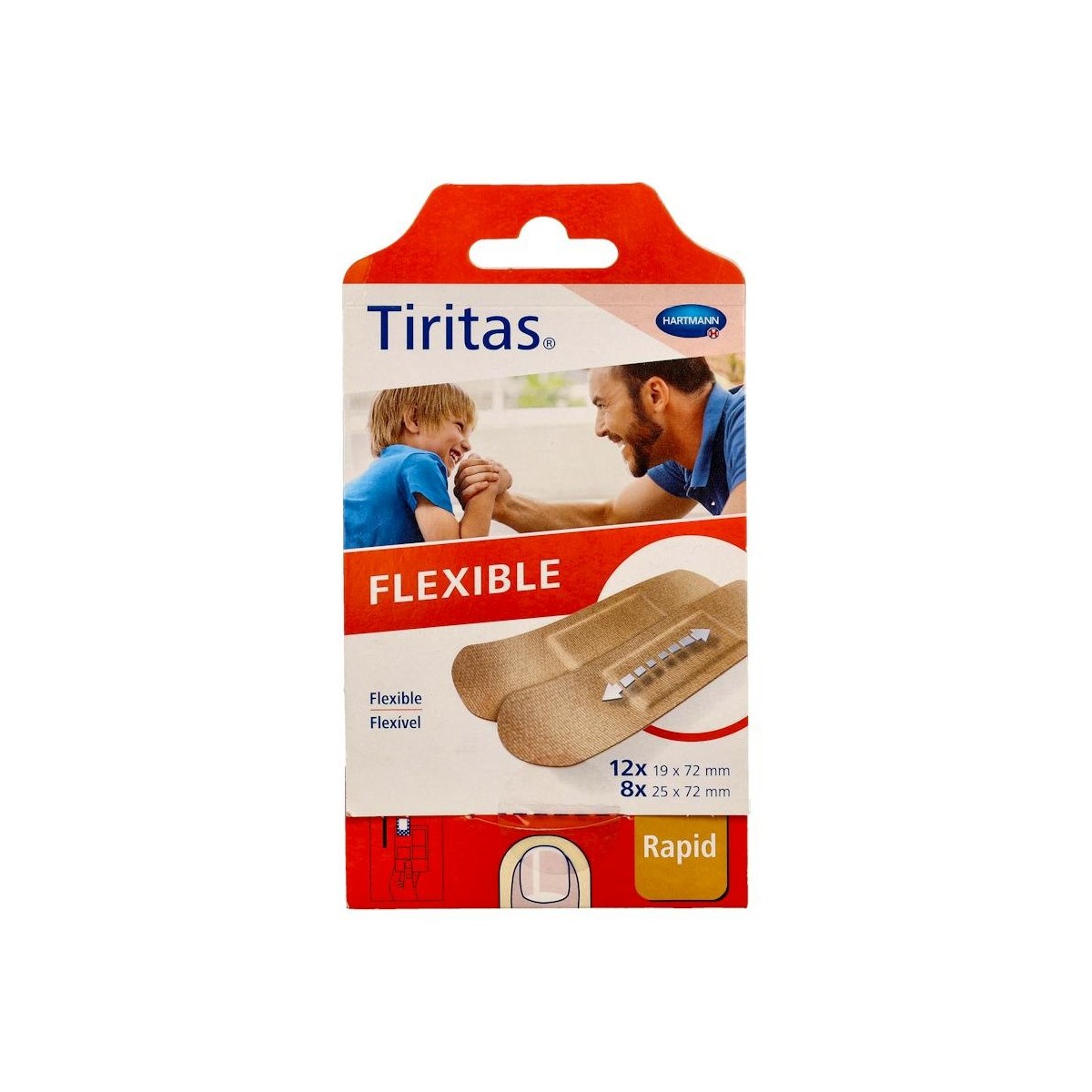 Tiritas Hartmann Textil Elas Rapid 2T 20U