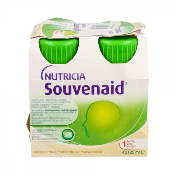 Souvenaid Vainilla Bot 4X125 Ml