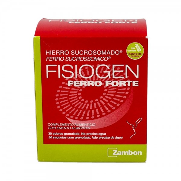 FISIOGEN FERRO FORTE 30 SOBRES