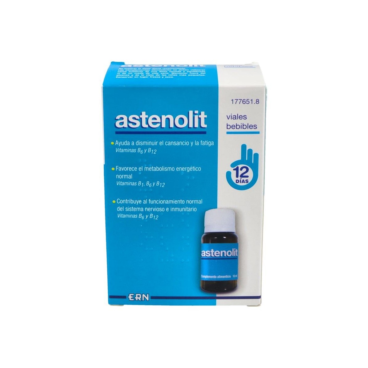 ASTENOLIT 12 VIALES BEBIBLES