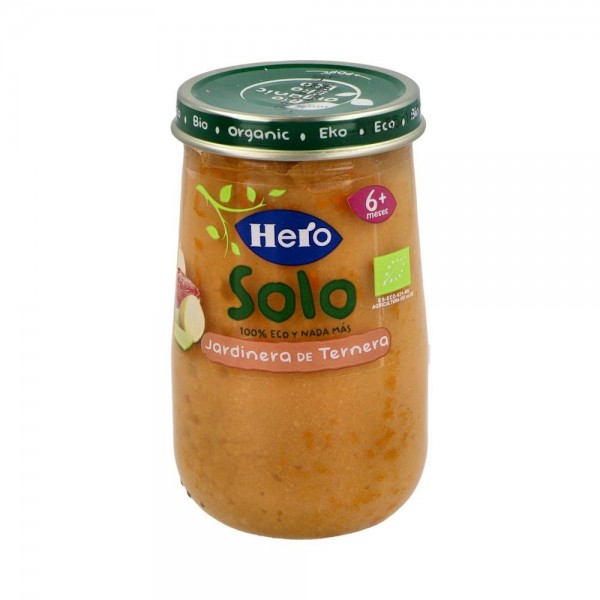 HERO SOLO JARDINERA TERNERA ECO 190 G