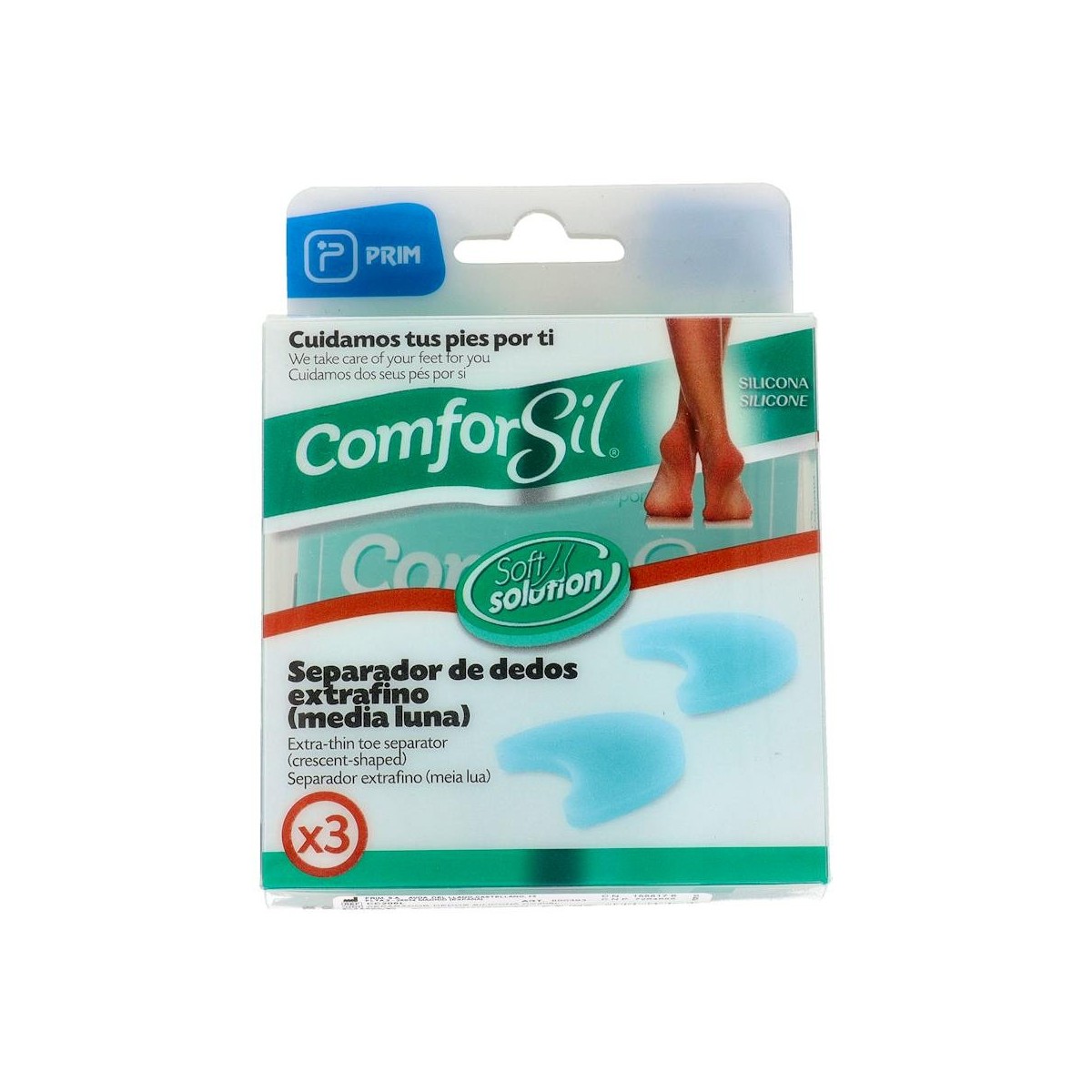 Separadedos Comfors E-F G Prim 2U Cc206 3 Unid