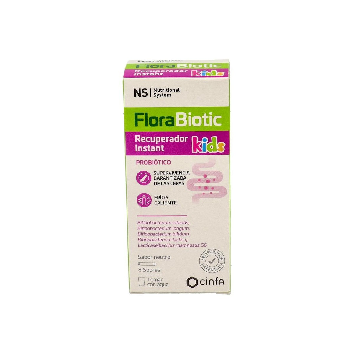 Ns Florabiotic Kids 8 Sobres