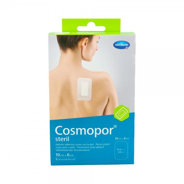 COSMOPOR STERIL10CMX6CM 5 UNIDADES
