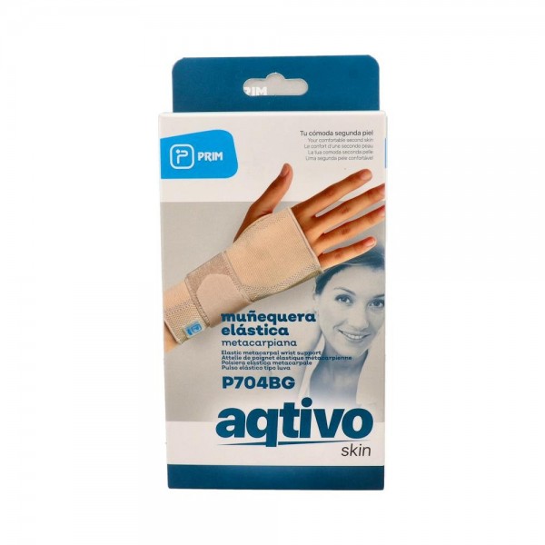 Muñequera Prim Metacarpiana Aqtivo Skin T/S P704 Beig