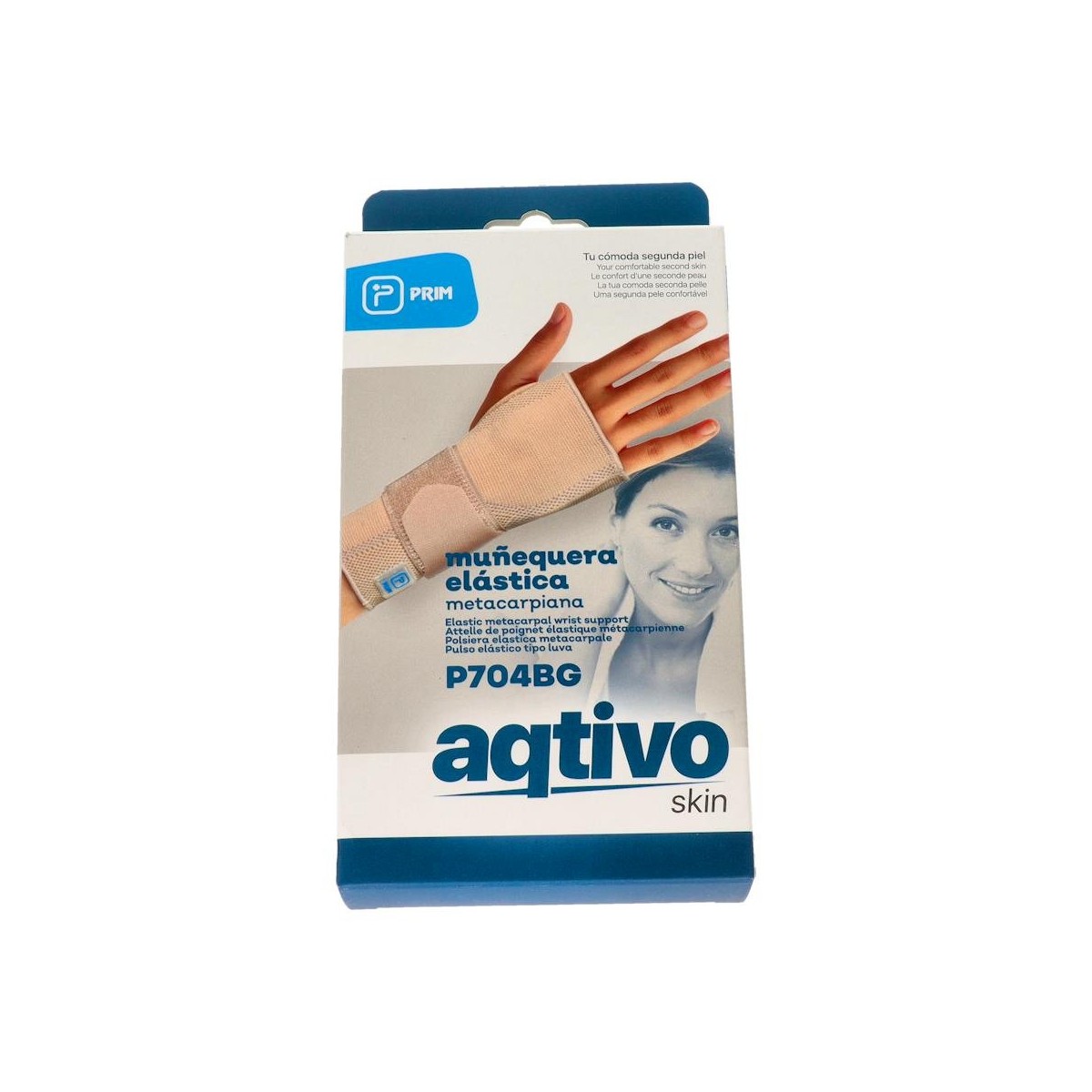 Muñequera Prim Metacarpiana Aqtivo Skin T/M...
