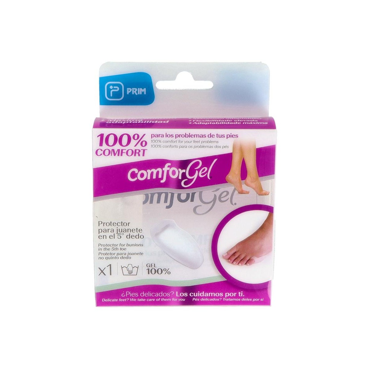 Protector Juanete Comforgel 5 Dedo Prim T Un