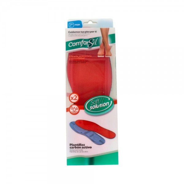Plantillas Carbon Comforsil Total Odor Control Prim T Un