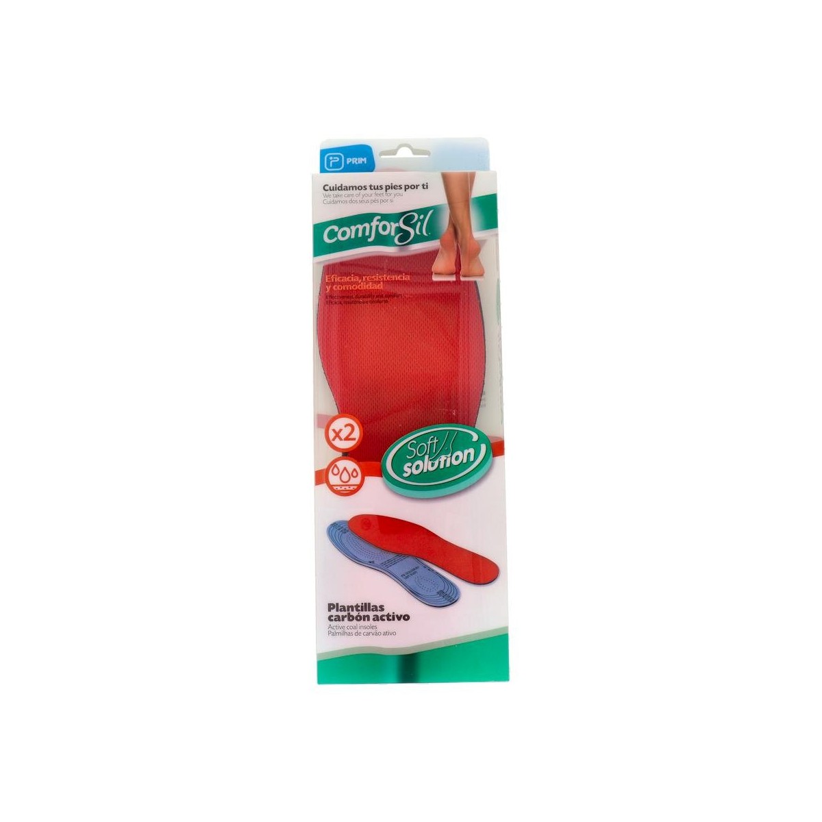 Plantillas Carbon Comforsil Total Odor Control...