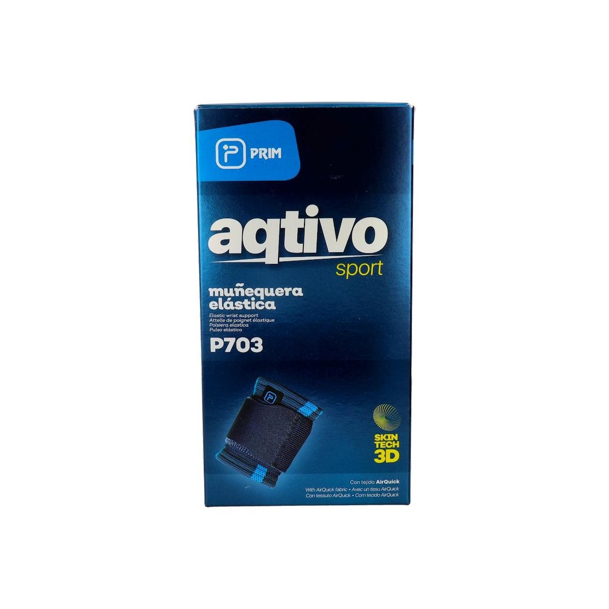 Muñequera Prim Aqtivo Sport Elastica Velcro T/U...