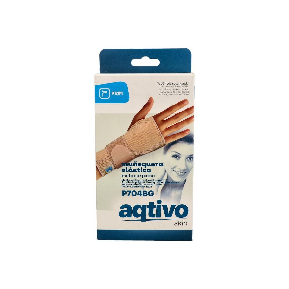 Muñequera Prim Metacarpiana Aqtivo Skin T/L...